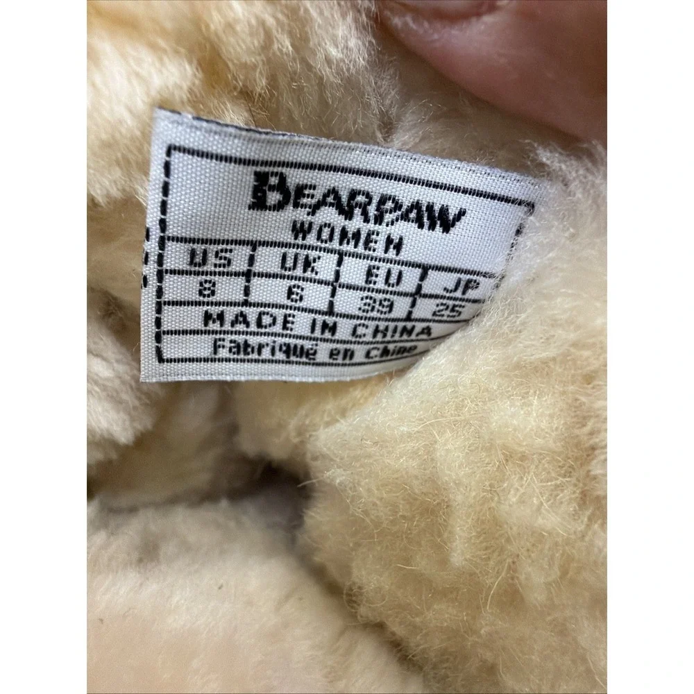 Bear Paw Tall Boots Size 8 Brown Suede Treated With Weather Proof